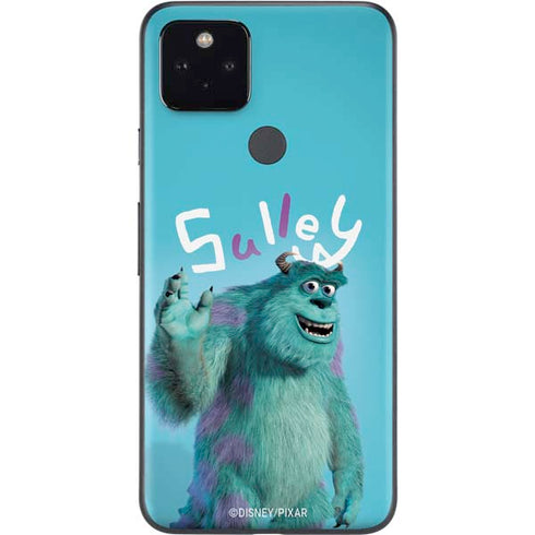 Disney Monsters Inc. Sulley Portrait Google Pixel 5a Skin